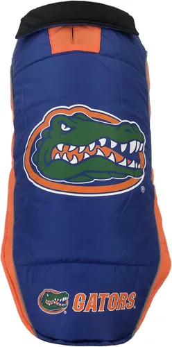 Vista 20 de Pets First Collegiate Clemson Tigers - Chaleco acolchado para perros y gatos. Talla S. Abrigo cálido, acogedor e impermeable, para perros y gatos