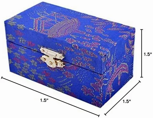 Vista 8 de fengshuisale Feng Shui Bolas de salud chinas (azul con fénix y dragón) 3.8cm/1.5" Pulsera de cuerda roja Cloisonne