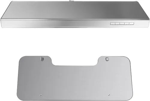 Vista 10 de Pacific Trusteam campana extractora, 76.2/36.0 in debajo del gabinete, alta temperatura limpieza automática a vapor, Max 900CFM, luz LED, control