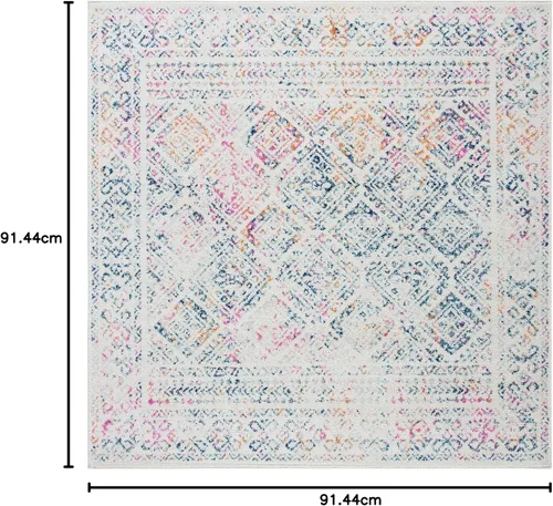 Vista 295 de Safavieh - Alfombra decorativa de la colección Tulum, modelo TUL264F, estilo marroquí, bohemio y desgastado, no suelta pelusa, para sala, vestíbulo