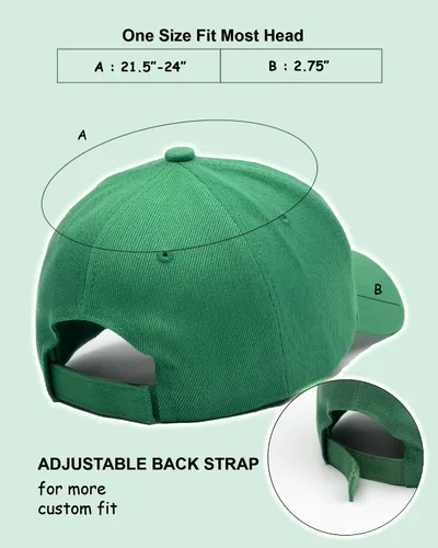 Vista 2 de Utmost Gorra de béisbol estructurada con cierre ajustable, sombrero de rendimiento para actividades al aire libre y bordado personalizado