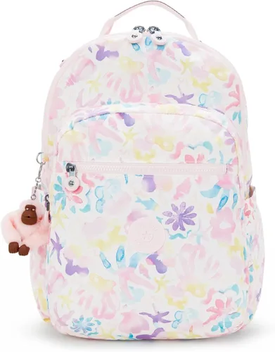 Vista 109 de Mochila Kipling Seoul extra grande para laptop de 17", Grande True Blue Tonal 2