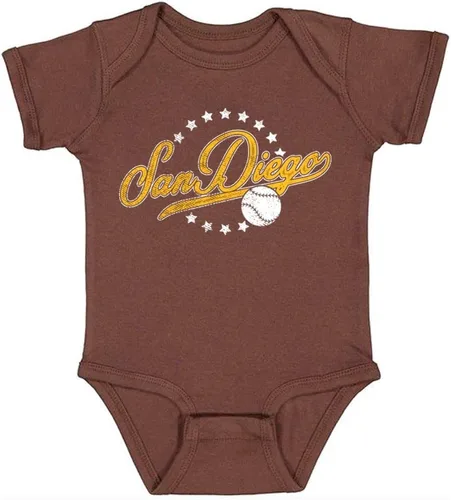 Vista 25 de Body para niños de estilo retro vintage para fanáticos del béisbol Arizona - Negro