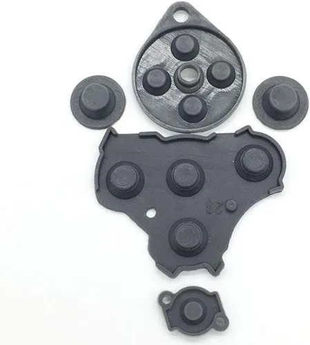 Vista 2 de Almohadilla de goma de silicona de repuesto para mando de Nintendo Gamecube NGC