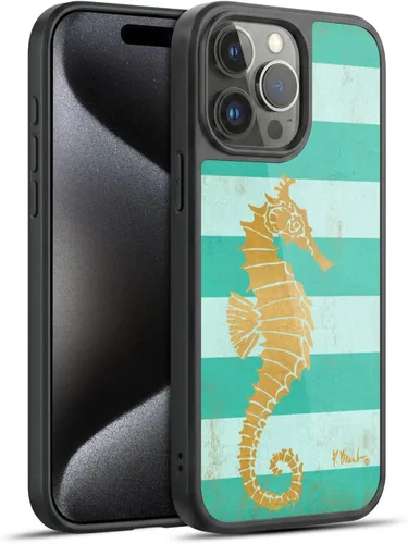 Vista 12 de Head Case Designs Officially Licensed Paul Brent Agate Mermaid Coastal Gel Armor Case [Military Grade Drop Protection] Compatible with Apple iPhone