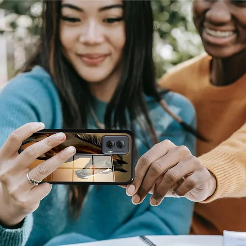 Vista 16 de Funda para Motorola Moto G Stylus 5G 2021 de vidrio templado, funda negra con diseño de mujer negra africana para mujeres y hombres, antiarañazos, a