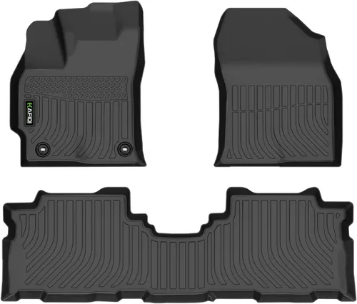 Vista 16 de HAFIDI® Juego de alfombrillas y forro de carga para Kia EV9 2024 2025 2026 (no apto para sillas de relajación), protección para todo tipo de clima