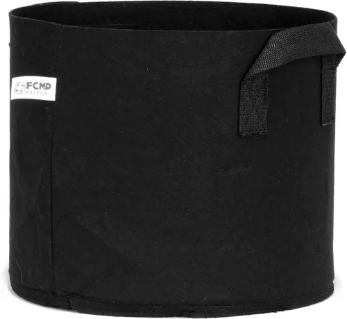 Vista 2 de FCMP Outdoor Bolsas de cultivo transpirables de 5 galones de tela aislante no tejida moderna y ligera para jardinería en interiores o exteriores