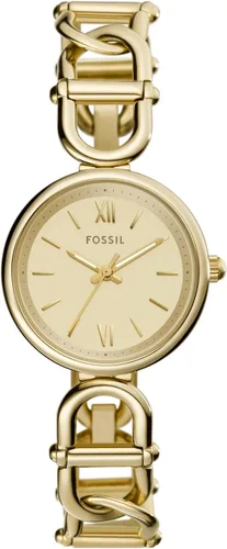 Vista 10 de Fossil Carlie - Reloj de cuarzo de acero inoxidable de tres manecillas para mujer