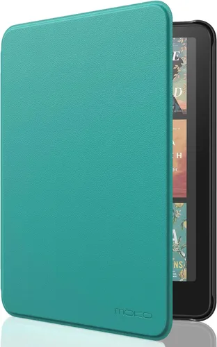 Vista 81 de MoKo Funda para Amazon Kindle Basic de 11ª generación 2024/2022 de 6 Verde medianoche