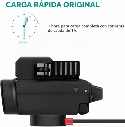 Vista 6 de TUSITA Cable de carga magnético MCC S solo compatible con linterna Olight Baldr RL Mini S BL, PL-Mini 1 2 - Especial, 39.4 in