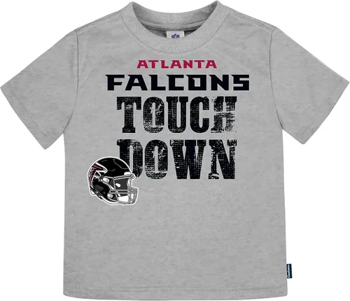 Vista 7 de Gerber NFL - Paquete de 3 camisetas de manga corta para bebé Falcons (paquete de 3)