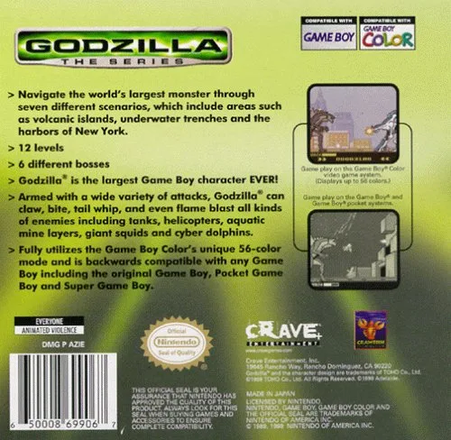Vista 2 de Godzilla The Series