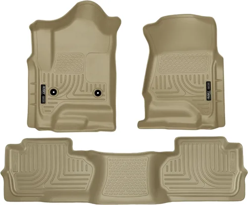 Vista 14 de Husky Liners Forros para el asiento delantero y segundo asiento se adapta a Silverado 14-18 Negro