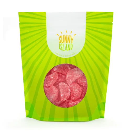 Vista 7 de Cherry Slices Jelly Candy, rebanadas de frutas con sabor a cereza, bolsa