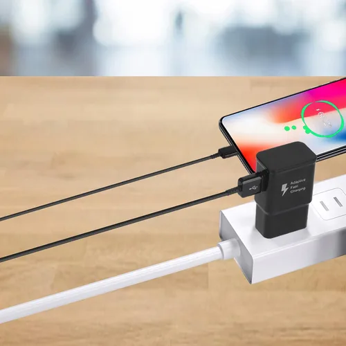 Vista 9 de KAIMENGLONG - Kit de cargador rápido adaptable, cargador de pared USB de carga rápida para Samsung Galaxy S21/S21 Ultra 5G / S10 /S20 / S10e / S9
