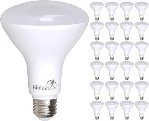 Vista 8 de Bioluz LED BR30 foco de ledes, 90 CRI regulable, 800 lúmenes. 65 W-95 W foco BR30 de repuesto interior/exterior LED Flood foco en la lista UL
