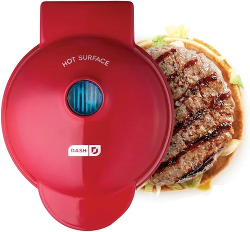 Vista 10 de Dash mini eléctrica grill, Agua (Aqua)