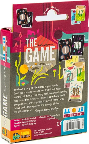 Vista 3 de Pandasaurus Juego de estrategia cooperativo de cartas - Divertido juego familiar interactivo para edades de 8 años en adelante, 1-5 jugadores