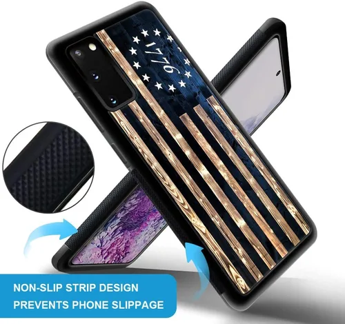 Vista 2 de DAIZAG Funda compatible con Samsung Galaxy S20 Plus, protección completa, a prueba de golpes, antiarañazos, funda de poliuretano termoplástico