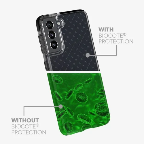 Vista 9 de tech21 EvoClear - Funda para Samsung S21 5G con protección contra caídas de 12 pies