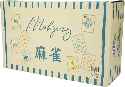 Vista 6 de Conjunto de Mahjong americano, tema costero de Hampton