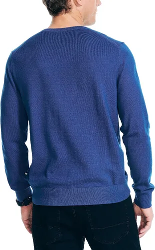 Vista 2 de Nautica Suéter Navtech con cuello en V para hombre