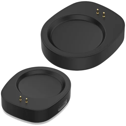 Vista 8 de Compatible con cargador Amazfit Active 3, estación de carga de repuesto tipo C Dock para Amazfit Active 3 Premium GPS Running Smart Watch (negro)