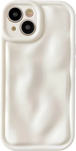 Vista 9 de Caseative Funda para iPhone 14 Pro, color negro Suavidad de la galjanoplastia de cromo del patrón de la burbuja del meteorito de la onda