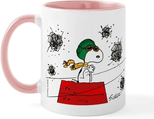 Vista 9 de CafePress Crabby Snoopy - Taza de café de cerámica (11 oz)