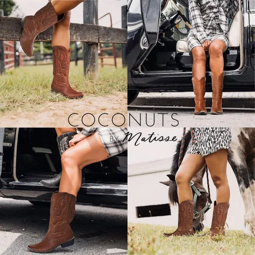Vista 5 de Botas de gaucho Coconuts By Matisse para mujer
