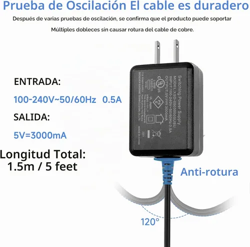 Vista 6 de Miuzei Funda para Raspberry Pi 3 con ventilador Cooling Pi 3B con 3 disipadores de calor 5V 3A fuente de alimentación compatible con Raspberry Pi 3