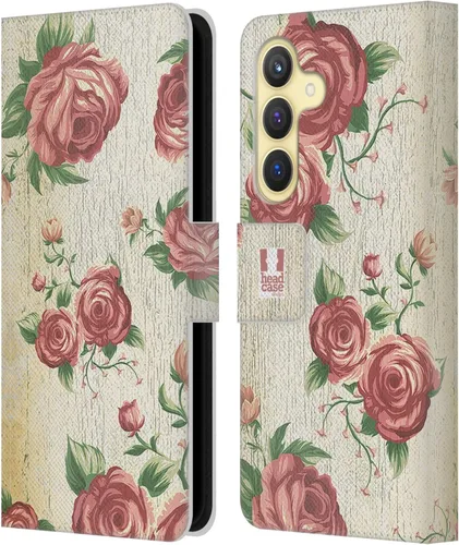 Vista 8 de Head Case Designs Beautiful Life Country Charm Leather Wallet Case Compatible with Samsung Galaxy S24 5G