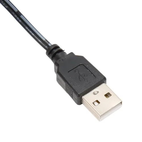 Vista 7 de Ventilador USB de 3.8 pulgadas, modo de 3 velocidades, DC 5V, sin escobillas, 3800 RPM, 22 CFM, para impresora 3D de electrónica de PC, amplia