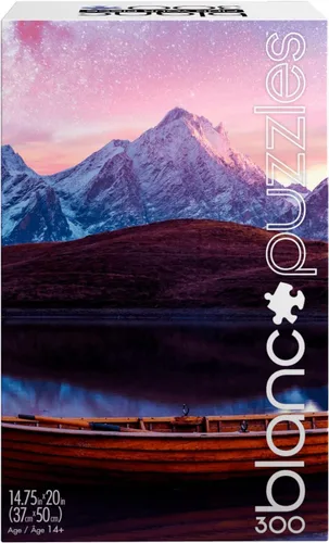 Vista 2 de Blanc Buffalo Games - Diego PH -blanc - Calm Boat - Rompecabezas de 300 piezas para adultos - Rompecabezas desafiante perfecto para noches de juego