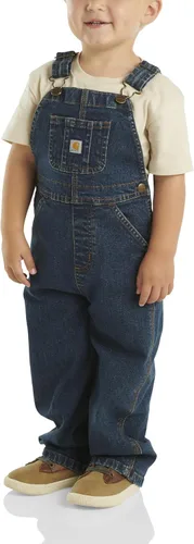 Vista 3 de Carhartt - Peto de jean lavado CM8665 para niños - Niños
