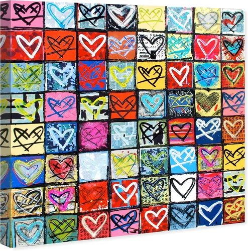Vista 2 de Oliver Gal "Freedom" The Abstract Wall Art Decor Collection Contemporary Premium - Lienzo impreso
