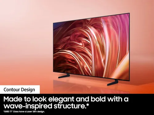 Vista 5 de Samsung - Smart TV OLED 4K de 55 pulgadas de la serie S85D HDR con Dolby Atmos, Object Tracking Sound Lite, diseño Contour, Motion Xcelerator, Real