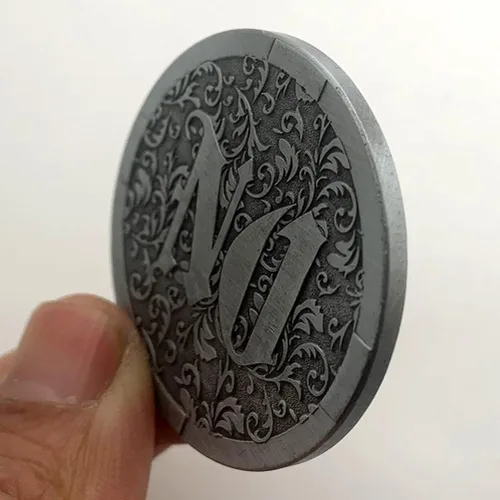 Vista 6 de Glamtune Sí No Challenge Medallón de Monedas Decisiones Maker Moneda Souvenir Collector