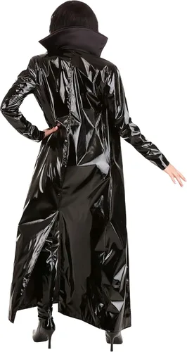 Vista 3 de Disfraz sexy de vampiro negro para mujer