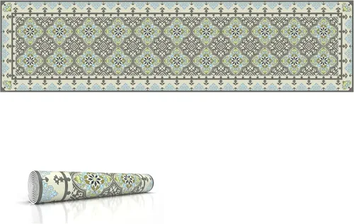 Vista 15 de Salvamanteles resistentes al calor, 32 x 10 pulgadas, protege los muebles y la encimera de platos calientes y arañazos, diseño único de un artista