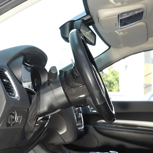 Vista 7 de RT-TCZ para Chrysler 300C 2015+ para Volante Challenger Recorte de salpicadero para Dodge Challenger 2015+ Cargador 2011+ Durango 2014+ Accesorios