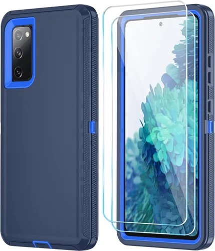 Vista 13 de ONOLA Funda para teléfono Samsung Galaxy S24 FE con protector de pantalla HD, funda para teléfono de servicio pesado resistente a golpes y caídas