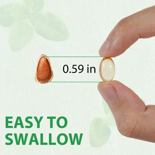 Vista 5 de Cápsulas blandas de aceite de orégano silvestre con aceite de semilla negra, 6,000 mg por porción, 120 cápsulas, a base de plantas, sin OMG y alto
