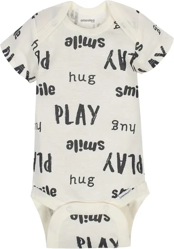 Vista 3 de Onesies Brand Paquete de 8 mamelucos unisex de manga corta para bebé