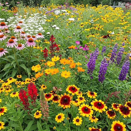 Vista 15 de Ferry Morse Mezcla para Todo Propósito Sol-Sombra a Granel Semillas de Flores Silvestres, 1 lb