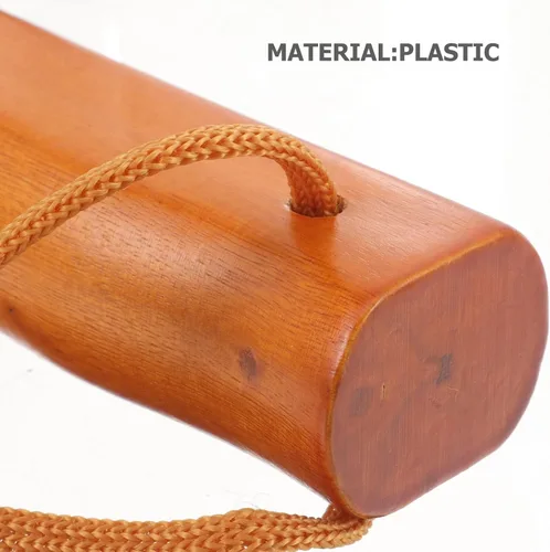 Vista 6 de Lurrose Reemplazo de mango de paraguas de madera, mango de agarre compacto para paraguas plegable, mango de gancho de caña abierta automático, mango
