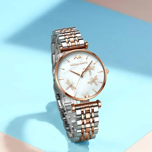 Vista 5 de Hannah Martin Reloj de moda para mujer, vestido de lujo, reloj de cuarzo para mujer, Moda de lujo
