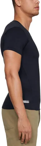 Vista 3 de Under Armour Camiseta de compresión táctica HeatGear cuello en V para hombre