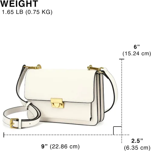 Vista 3 de Scarleton Bolsos cruzados para mujer, monederos para mujer, bolso de hombro ligero, bolso cruzado casual, H2078